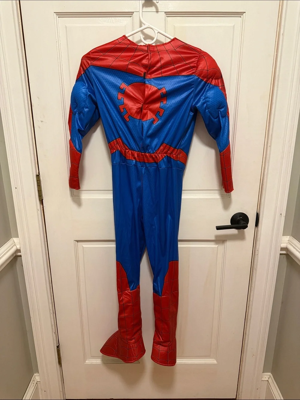 Marvel Kids Red and Blue Superhero Muscle Chest Costume - Youth Boy Medium - Picture 2 of 4